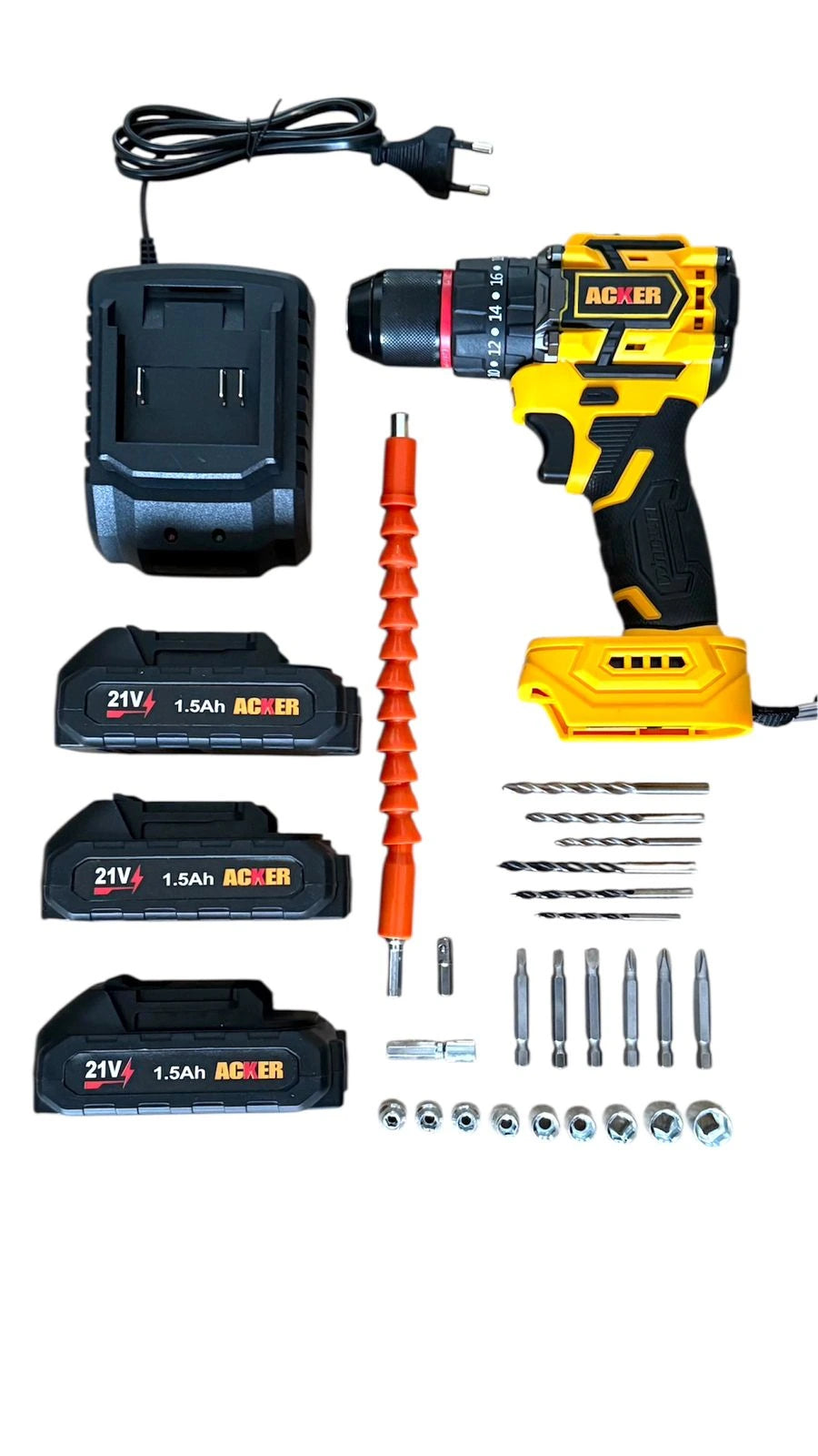 taladro inalambrico acker tools