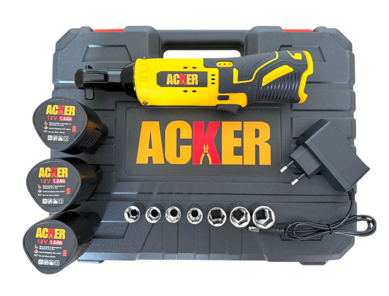 chicharra inalambrica 3 baterias ackertools